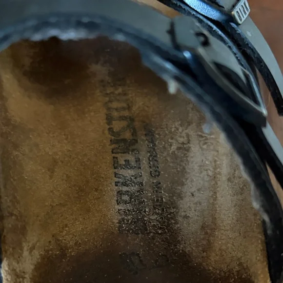 Black Birkenstock Mayari Sandals - Picture 4 of 6